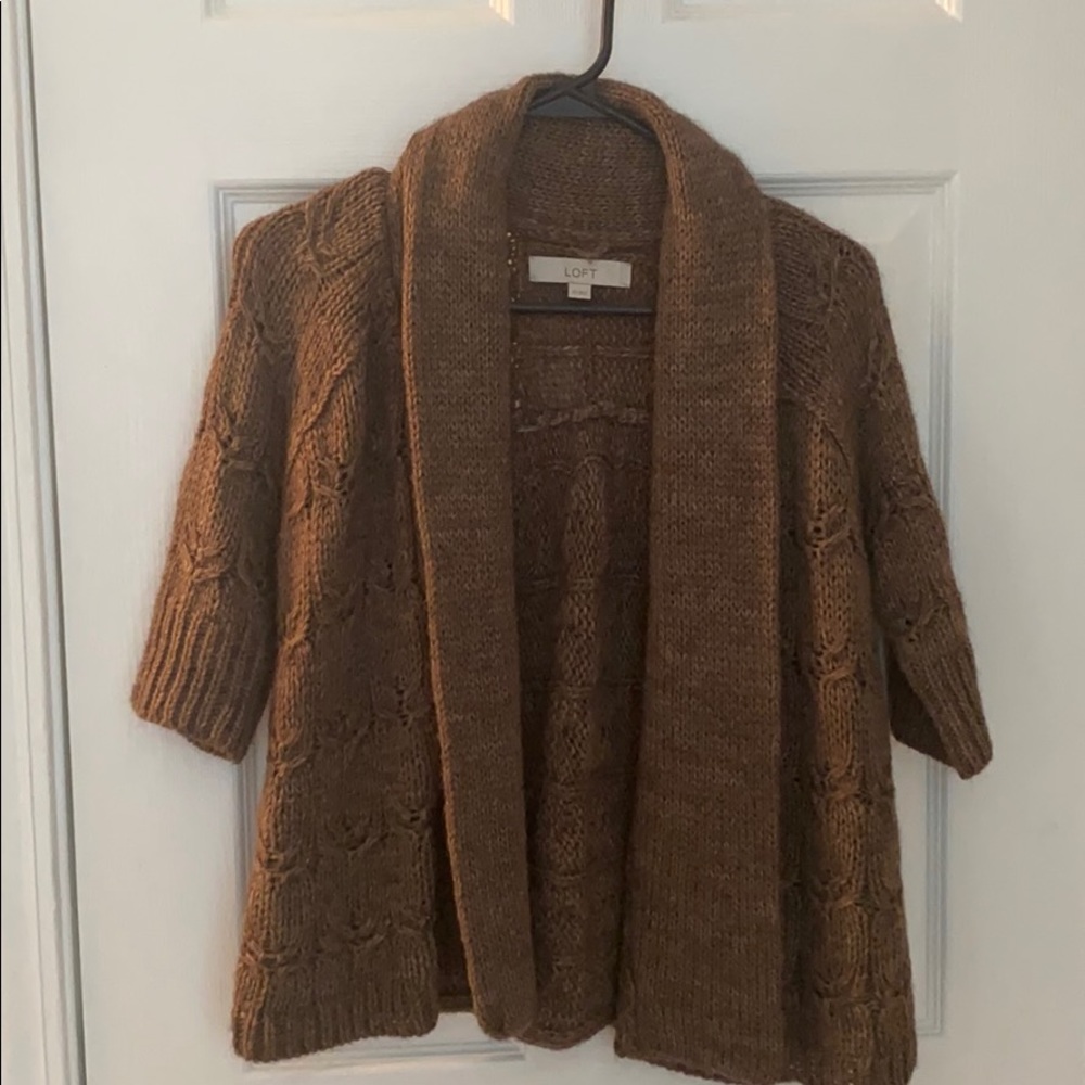 Loft brown sweater